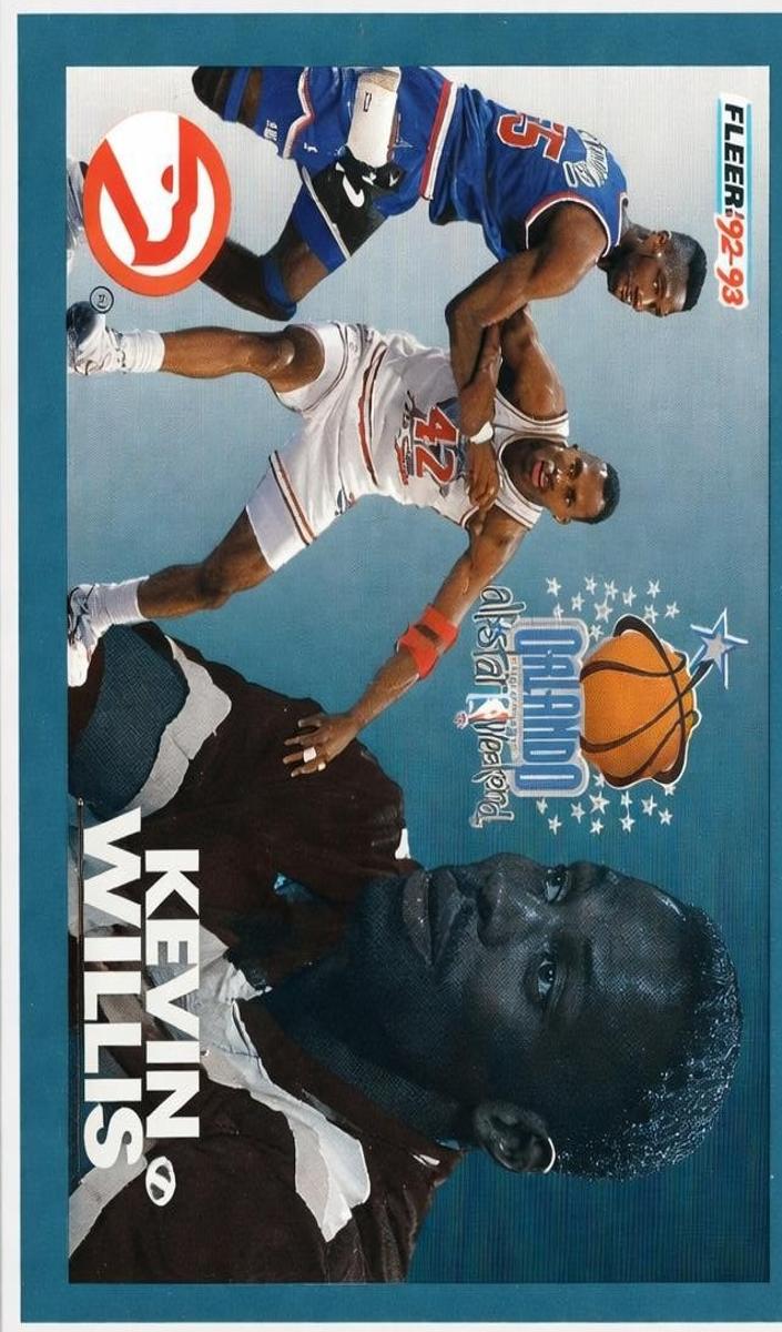 1992 Fleer Basketball Kevin Willis #12 PSA 9