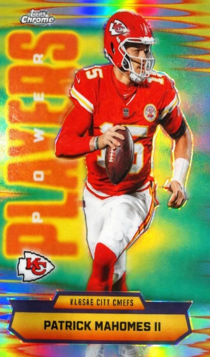 2025 Topps Chrome Football Refractor Patrick Mahomes II #PP-6 PSA 10