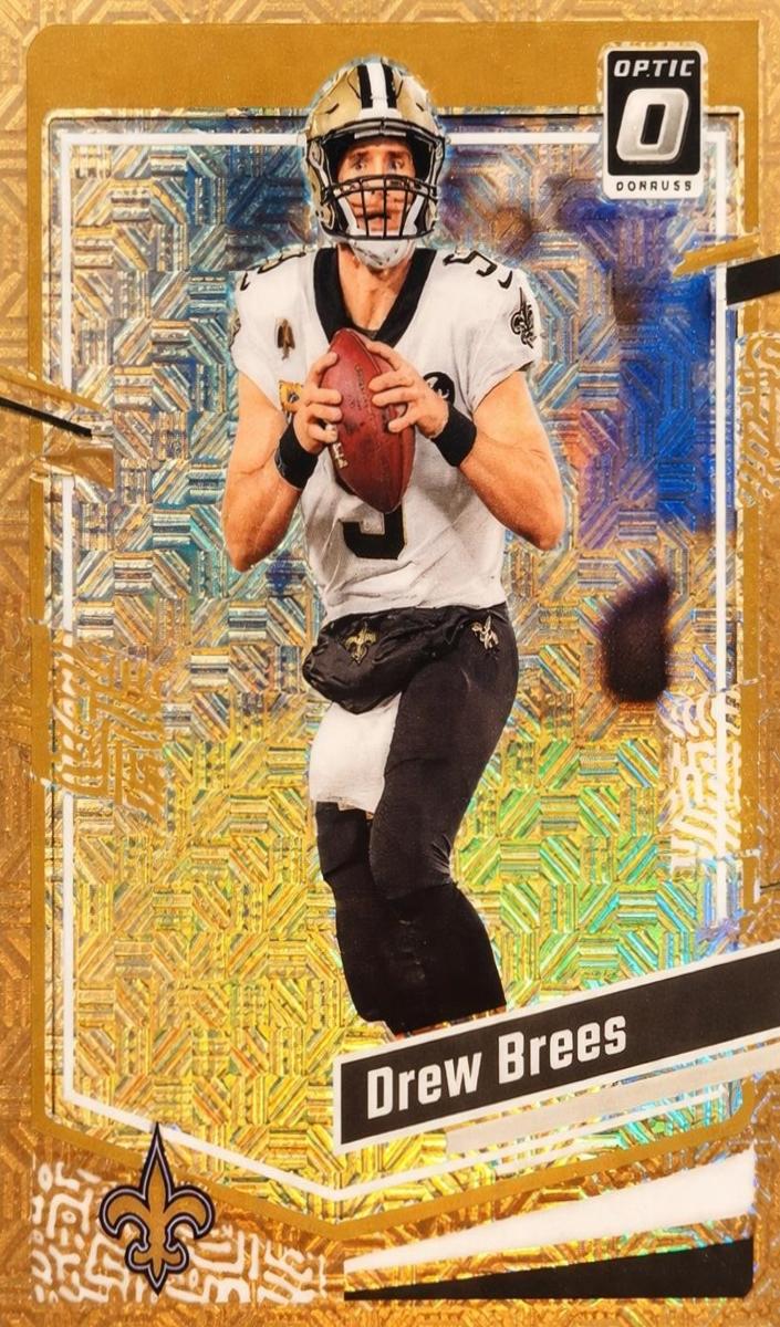 2023 Donruss Optic Football Bronze Mojo Drew Brees #135
