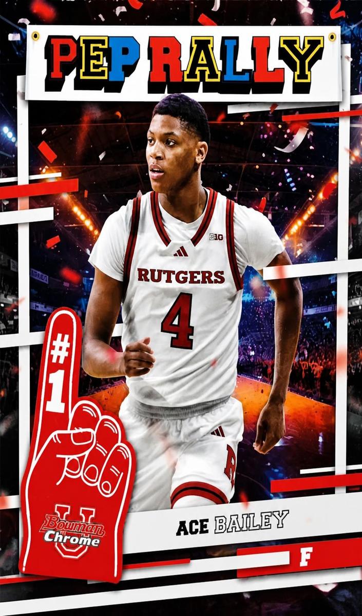 2024 Bowman Chrome University Basketball Ace Bailey #PR-1