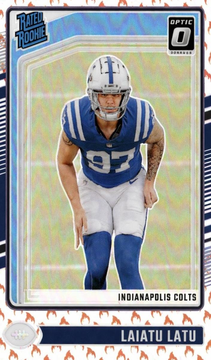 2024 Donruss Optic Football Fire Laiatu Latu #267