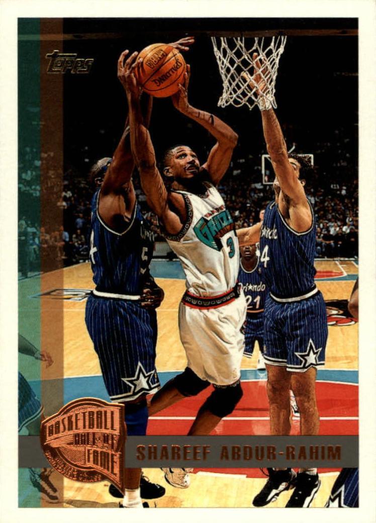 1997 Topps Basketball Minted in Springfield Shareef Abdur-Rahim #94