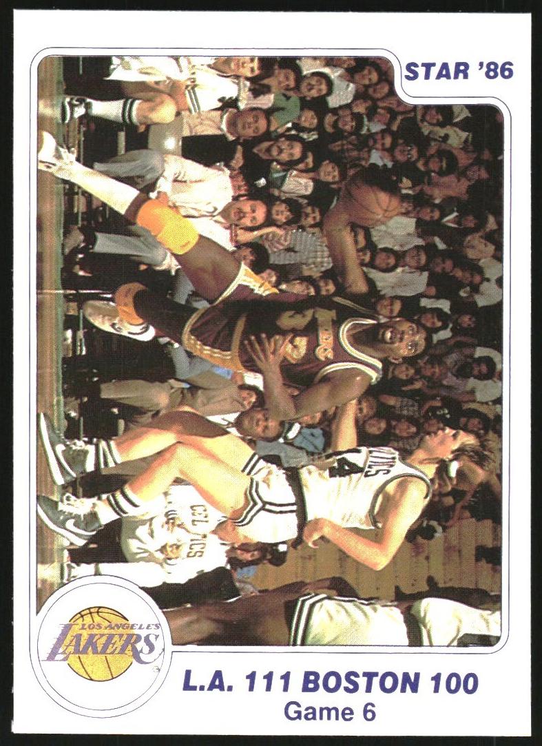 1985 Star Basketball Magic Johnson #7 BGS 8.5