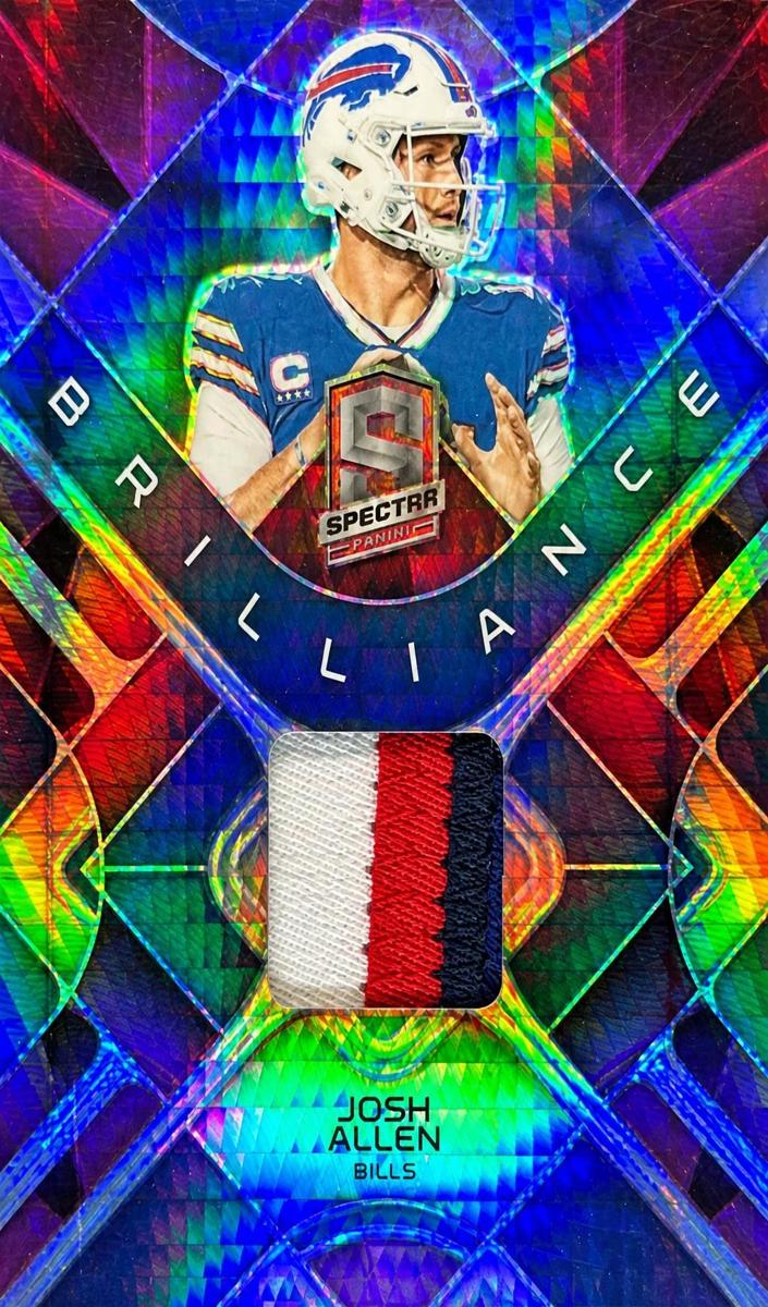 2023 Panini Spectra Football Neon Pink Josh Allen #BRI-JAL