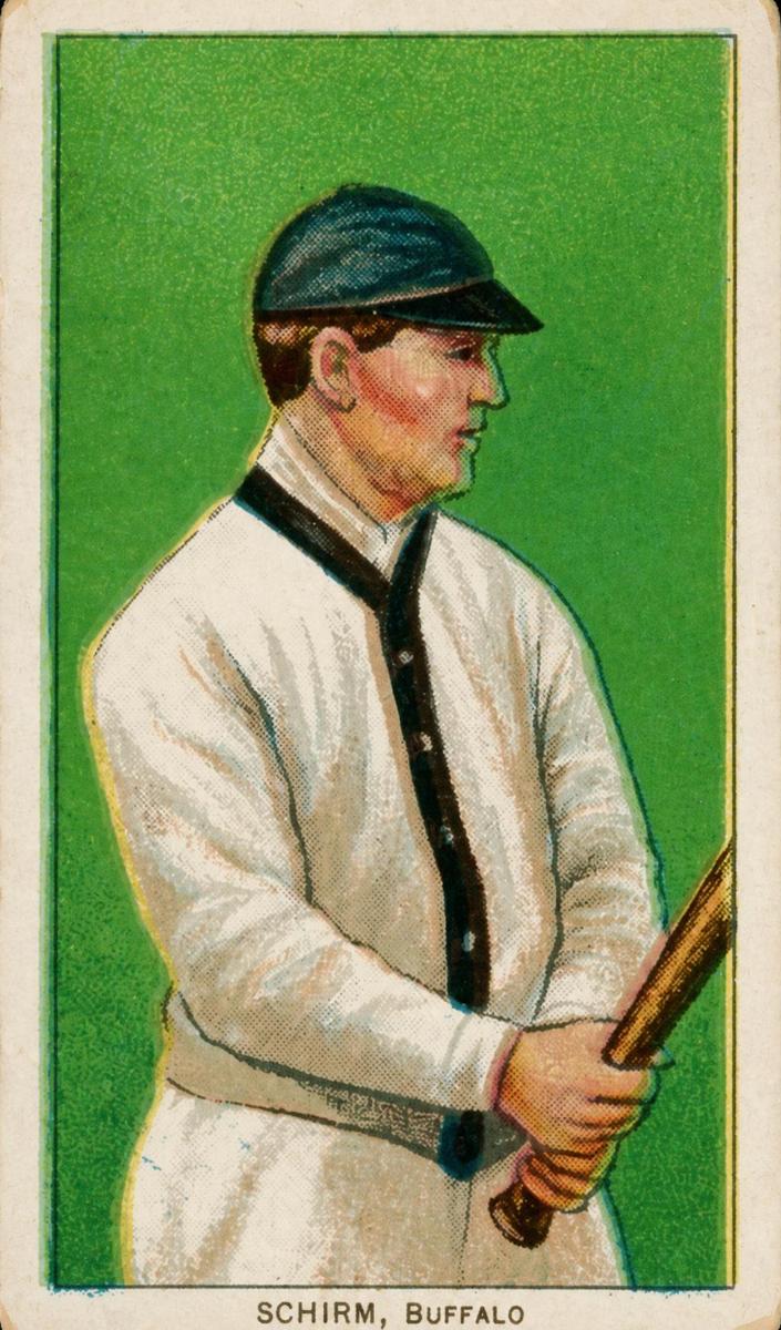 1909-11 T206 Baseball George Schirm #NNO PSA 2.5