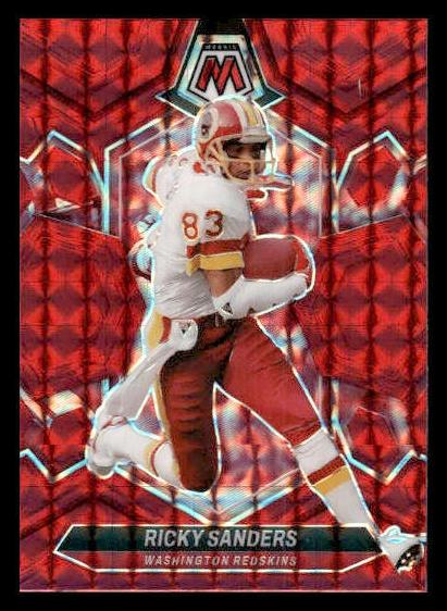 2024 Panini Mosaic Football Red Ricky Sanders #240