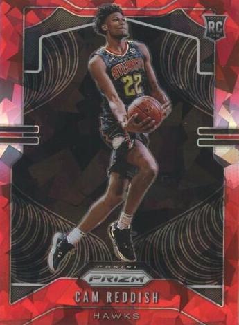 2019 Panini Prizm Basketball Red Ice Cam Reddish #256 PSA 10