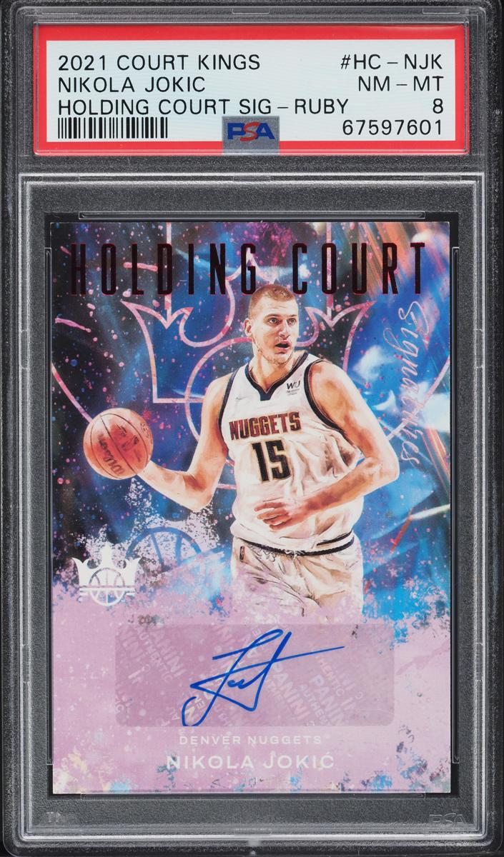 2021 Panini Court Kings Basketball Ruby Nikola Jokic #HC-NJK