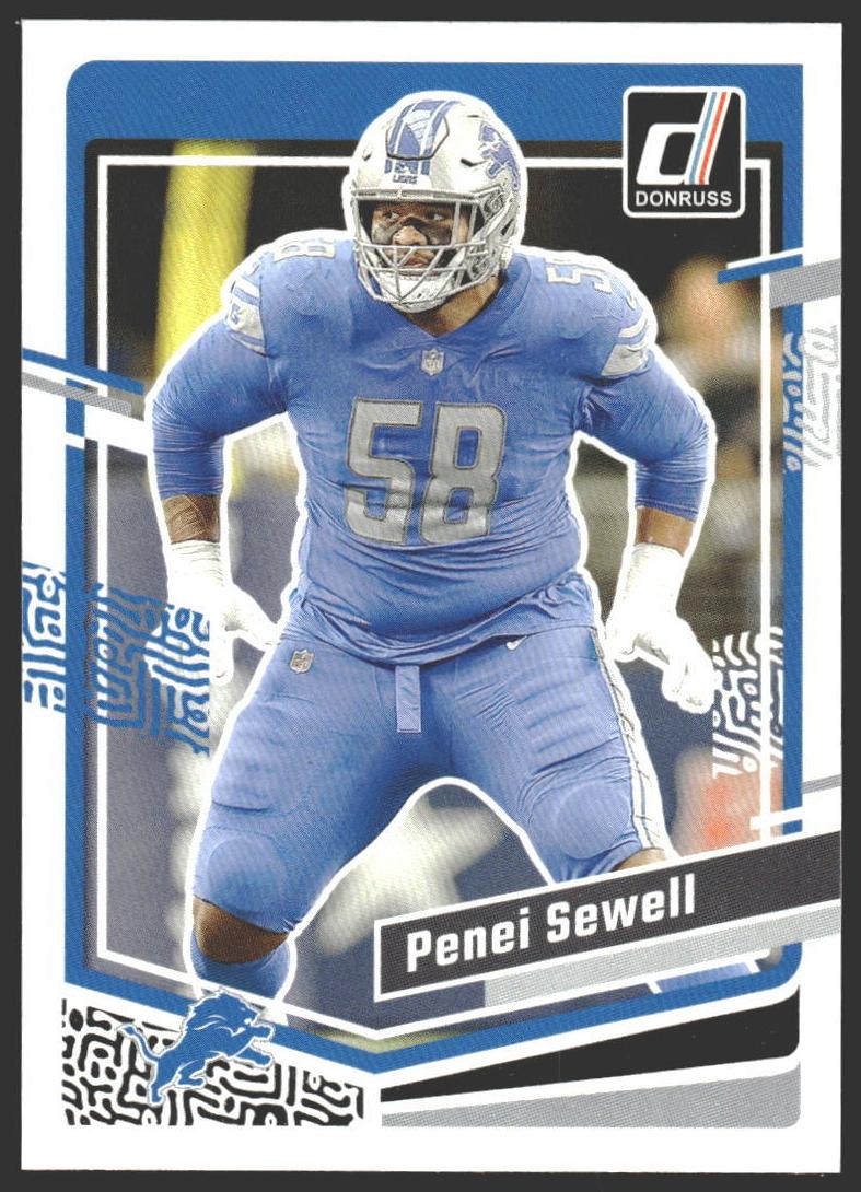 2023 Panini Donruss Football Penei Sewell #103