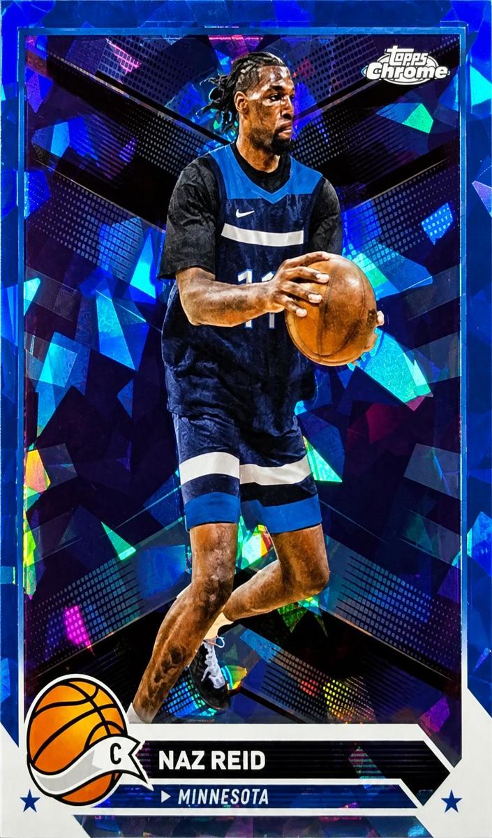 2023 Topps Chrome Sapphire Basketball Naz Reid #160