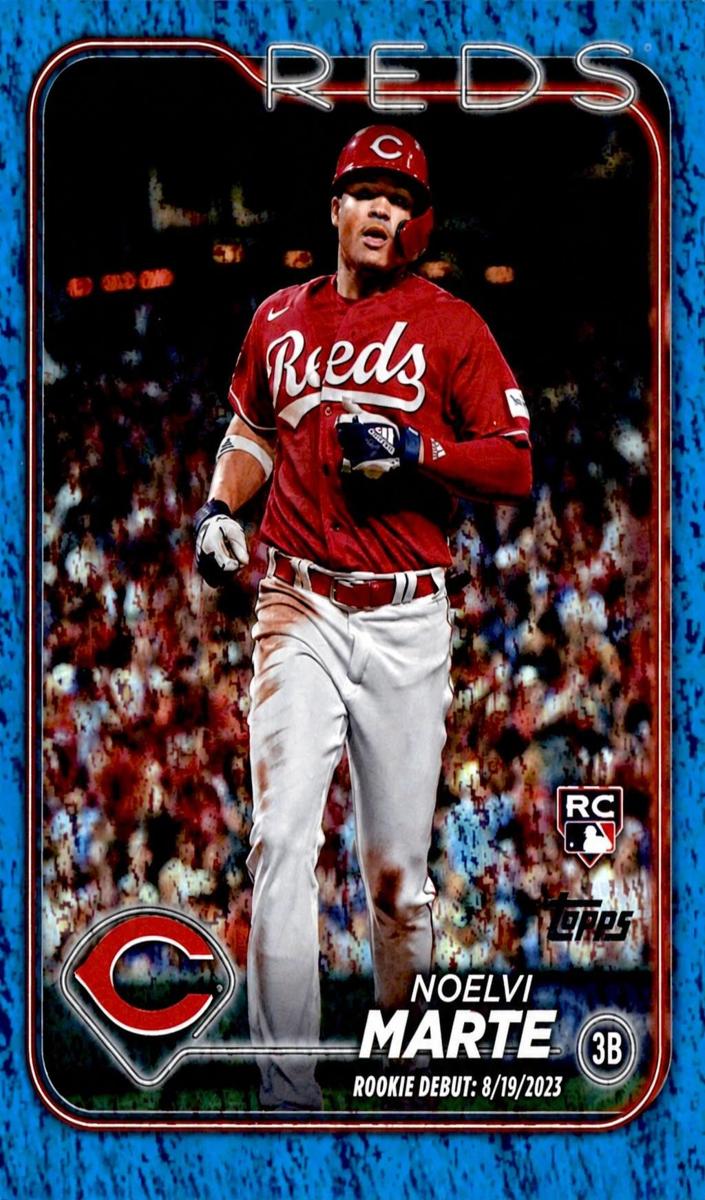 2024 Topps Update Baseball Royal Blue Noelvi Marte #US187