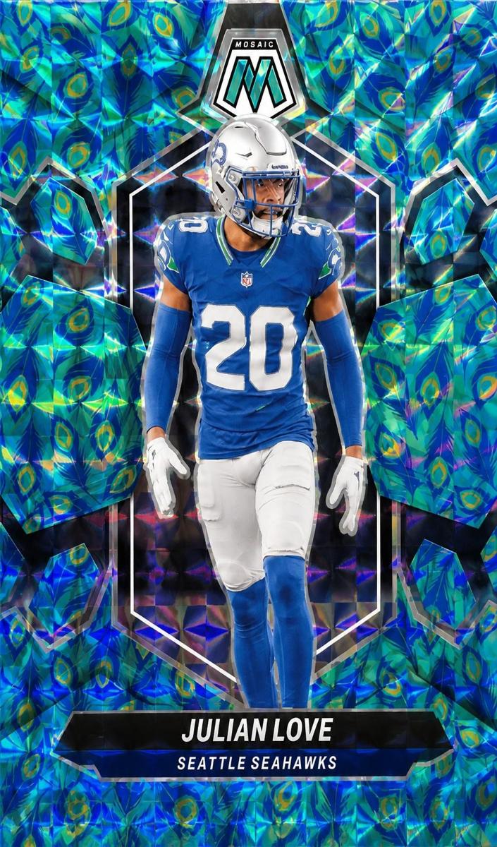 2024 Panini Mosaic Football Choice Peacock Julian Love #203