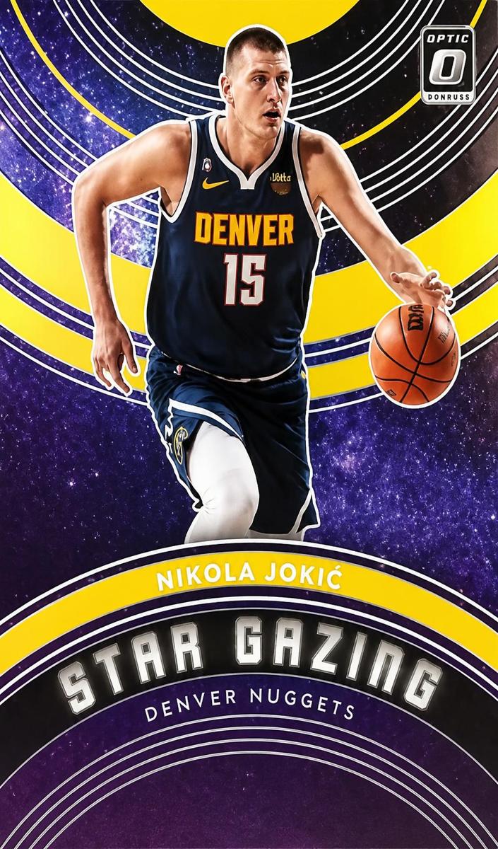 2022 Donruss Optic Basketball Gold Nikola Jokic #7