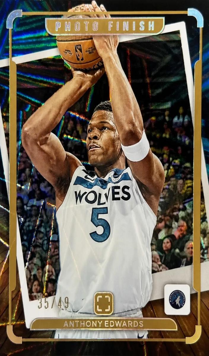 2024 Panini PhotoGenic Basketball Wedges Anthony Edwards #6