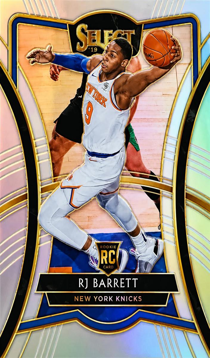 2019 Panini Select Basketball Silver Prizm RJ Barrett #157 PSA 9