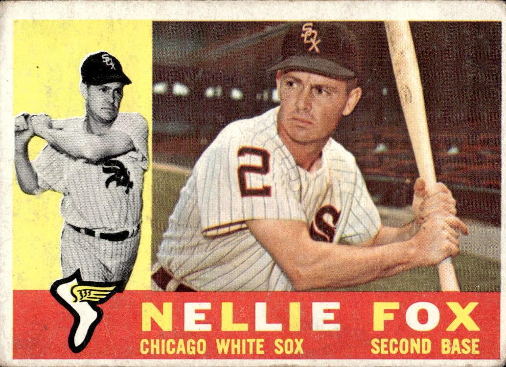 1960 Topps Baseball Nellie Fox #100