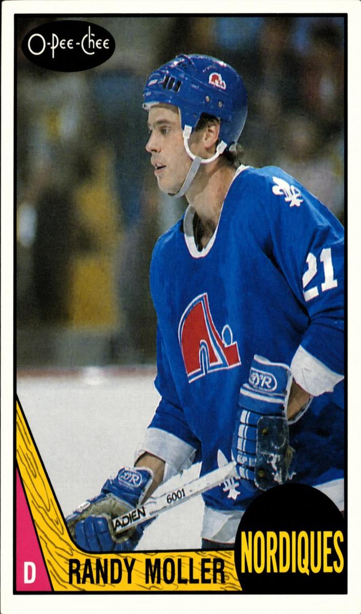 1987 O-Pee-Chee Hockey Randy Moller #251 PSA 10