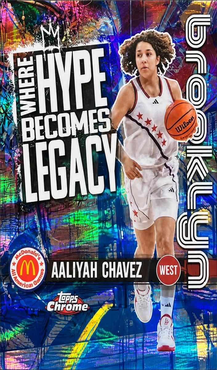 2025 Topps Chrome McDonald's All American Basketball Refractor Aaliyah Chavez #HL-6
