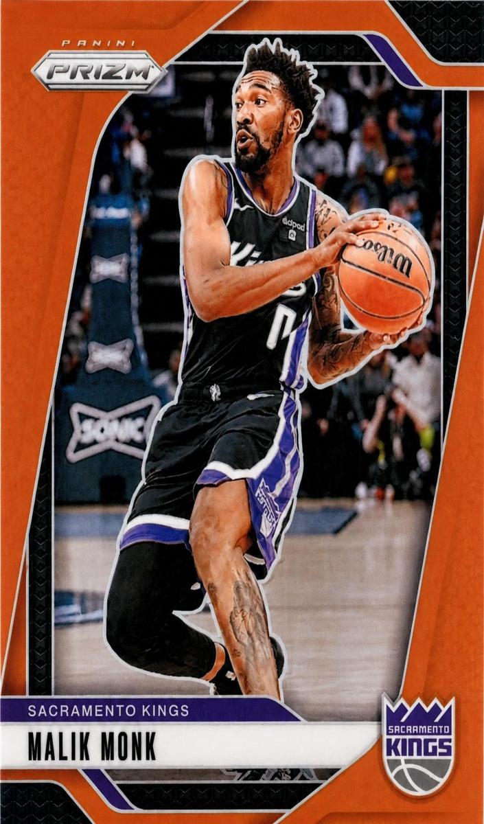 2024 Panini Prizm Basketball Orange Malik Monk #93