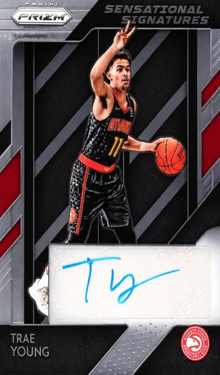 2018 Panini Prizm Basketball Trae Young #65 BGS 9.5