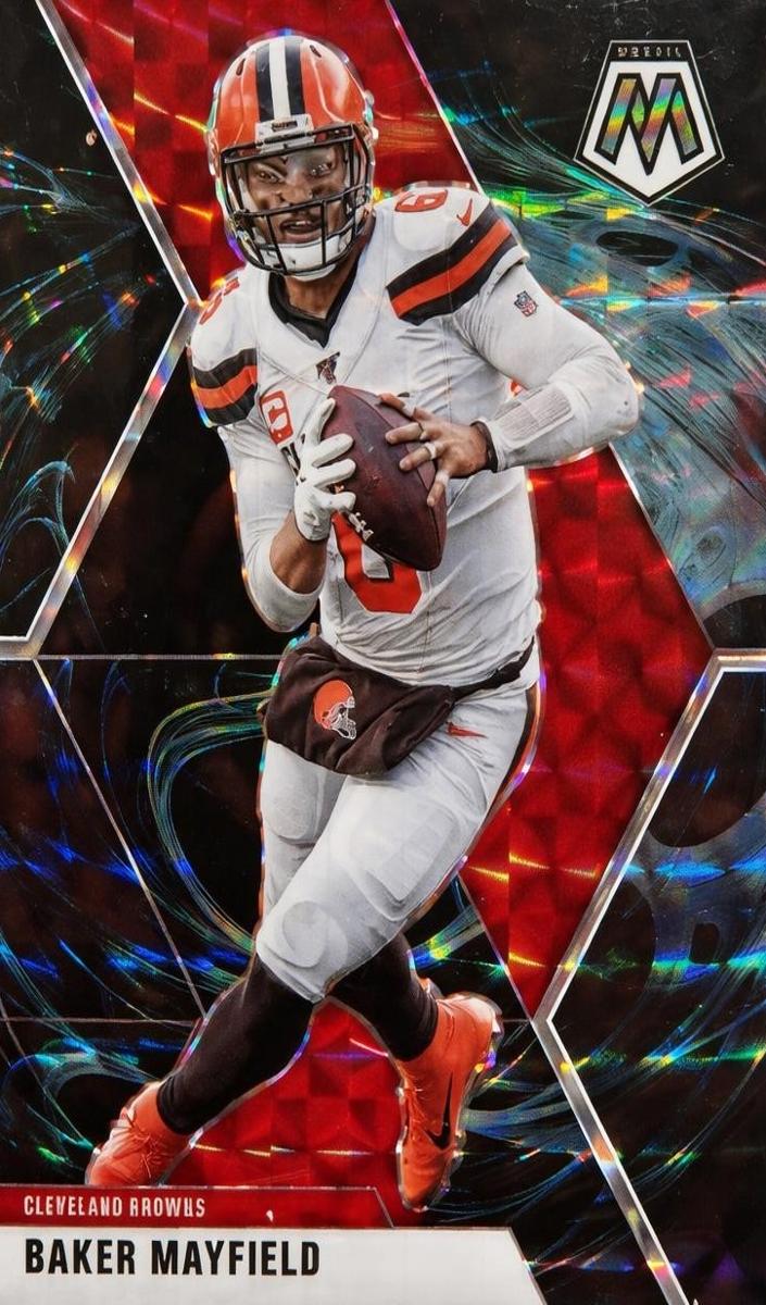 2020 Panini Mosaic Football Genesis Baker Mayfield #52