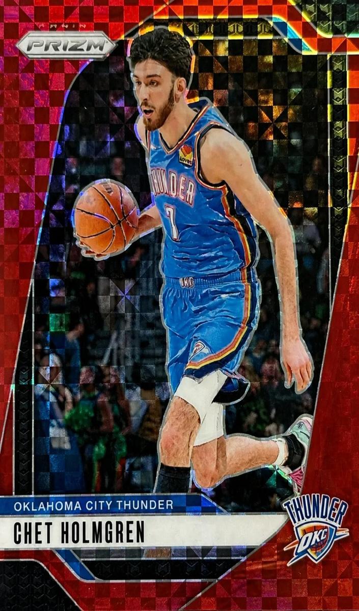 2024 Panini Prizm Basketball Red Power Chet Holmgren #17