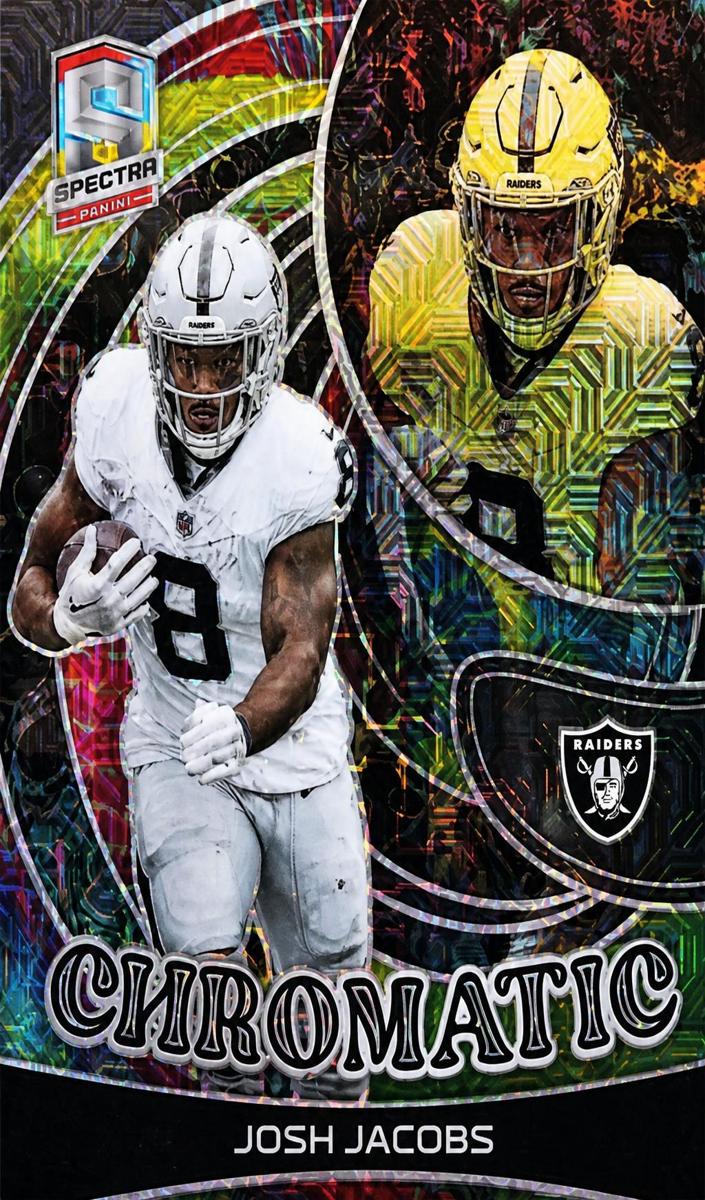2023 Panini Spectra Football Meta Josh Jacobs #CH-JJA