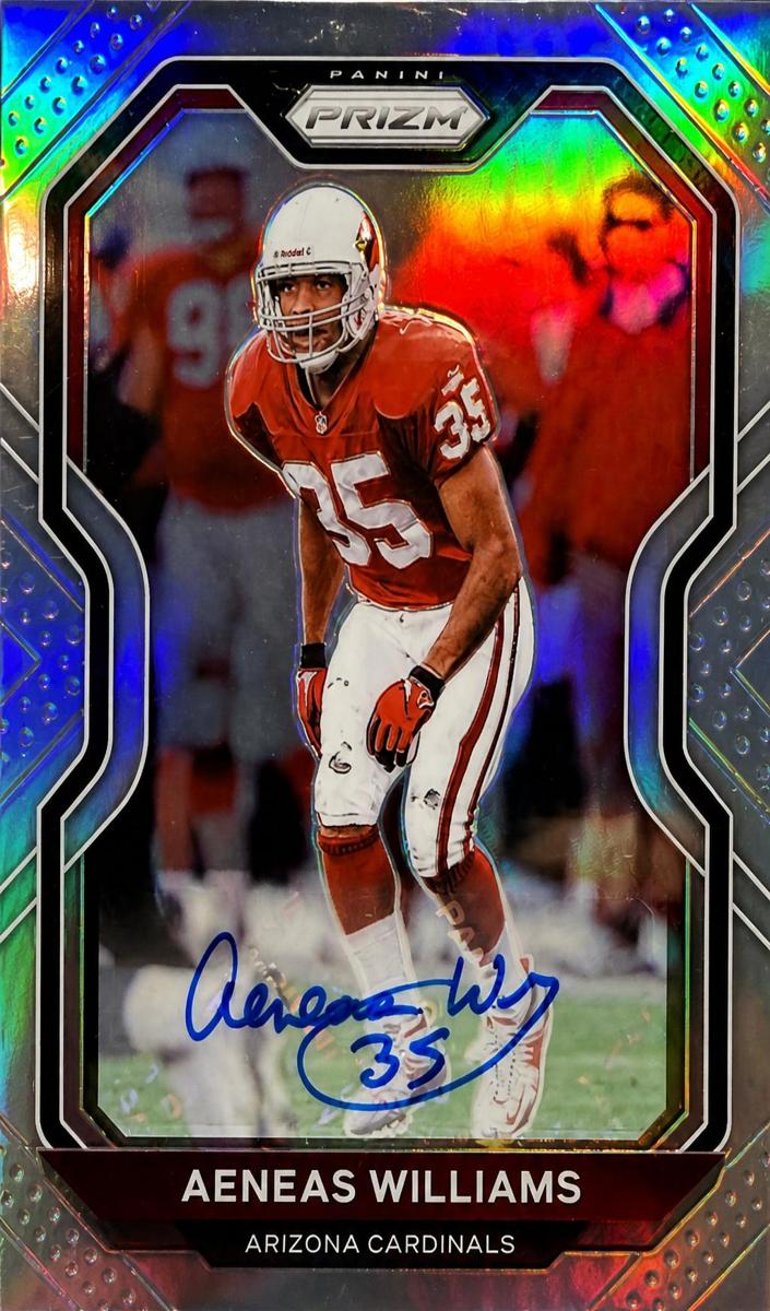 2020 Panini Prizm Football Silver Prizm Aeneas Williams #271