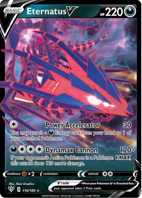 2020 Pokemon Sword & Shield Darkness Ablaze Eternatus #116 PSA 10