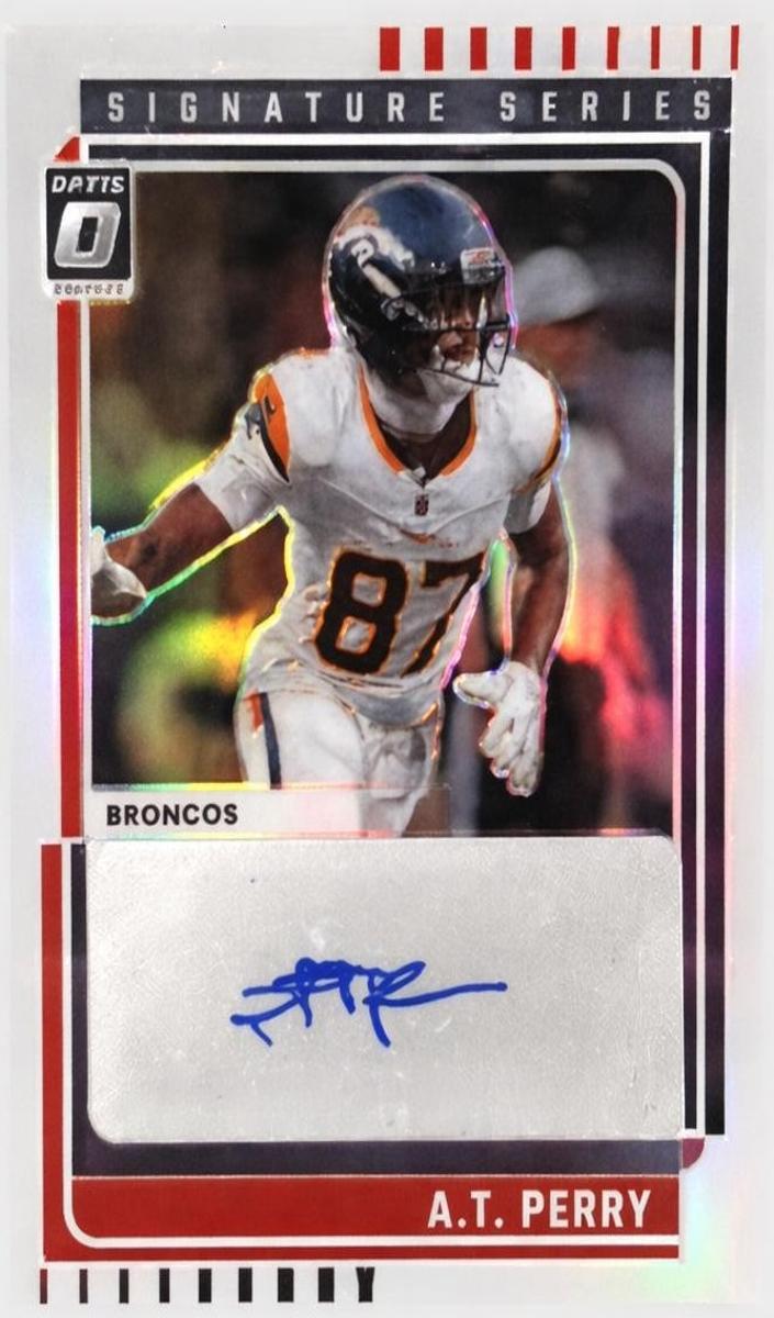 2025 Donruss Optic Football A.T. Perry #SSH-AT