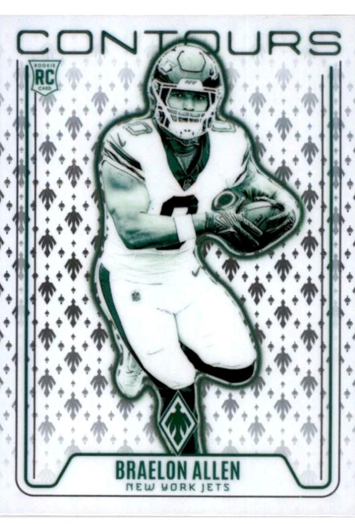 2024 Panini Phoenix Football Braelon Allen #CON-BAN PSA 10