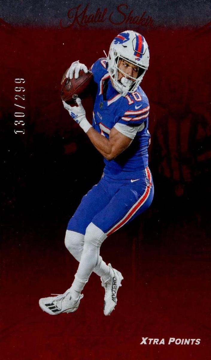 2024 Panini Prestige Football Red Xtra Points Khalil Shakir #33