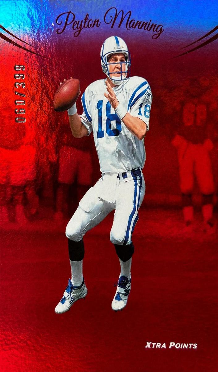 2024 Panini Prestige Football Red Premium Xtra Points Peyton Manning #132