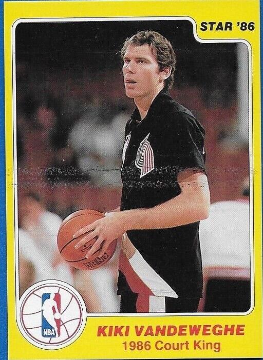 1986 Star Basketball Kiki Vandeweghe #31 BGS 9
