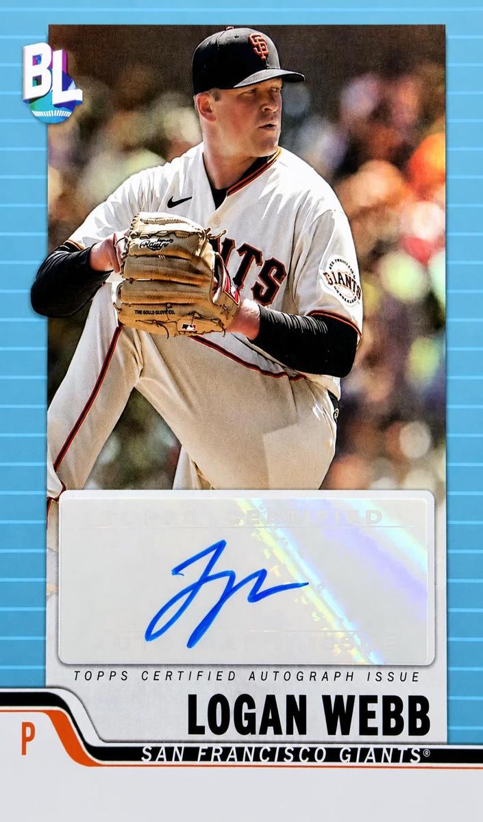 2023 Topps Big League Baseball Logan Webb #BLA-LW