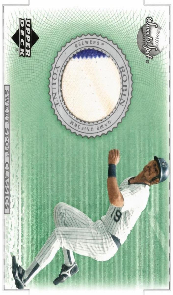 2002 Upper Deck Sweet Spot Classics Baseball Robin Yount #J-RY