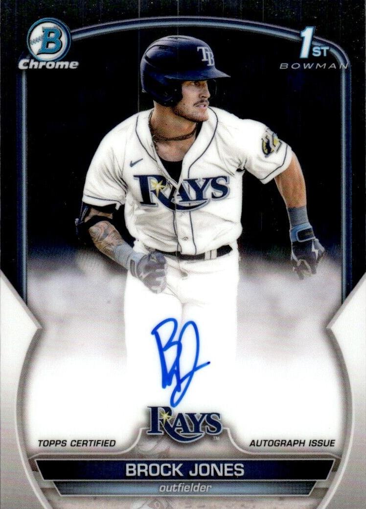 2023 Bowman Chrome Baseball Brock Jones #CPA-BJ SGC 10
