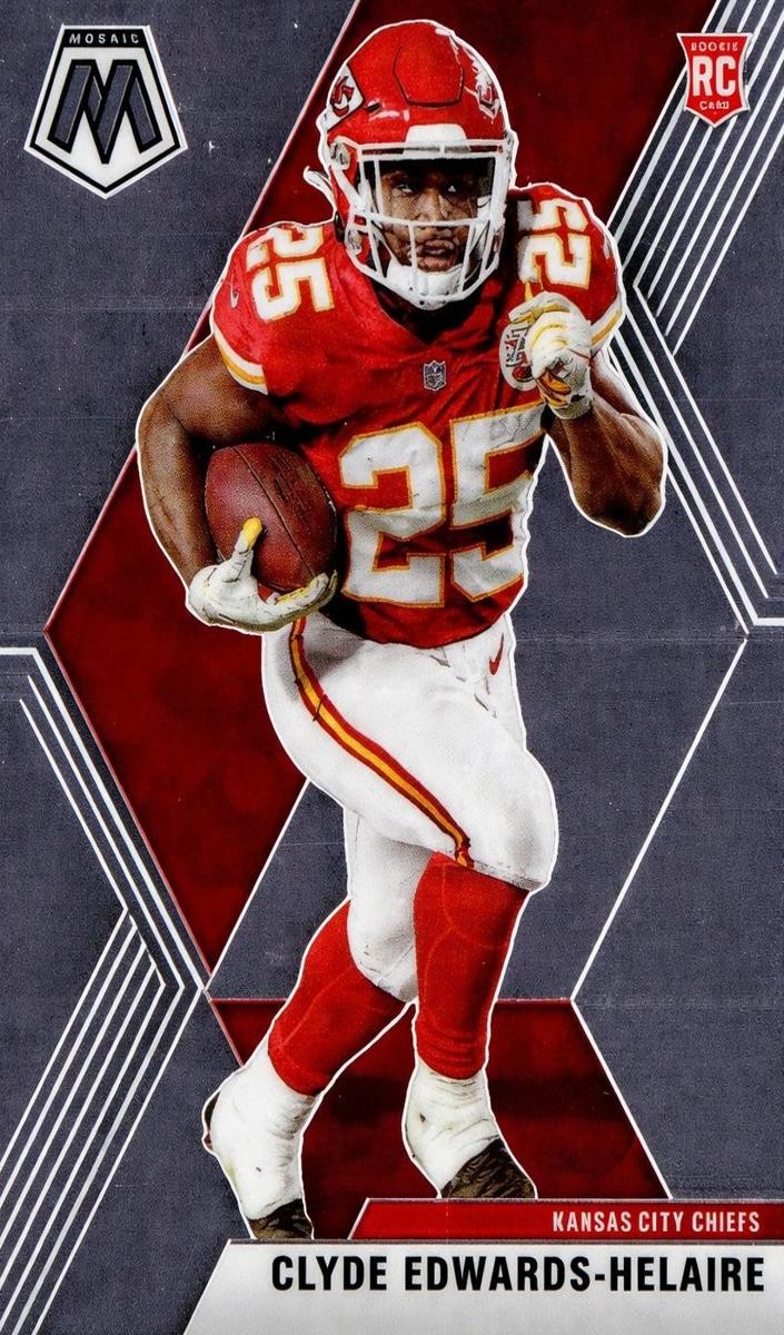 2020 Panini Mosaic Football Clyde Edwards-Helaire #212 PSA 10