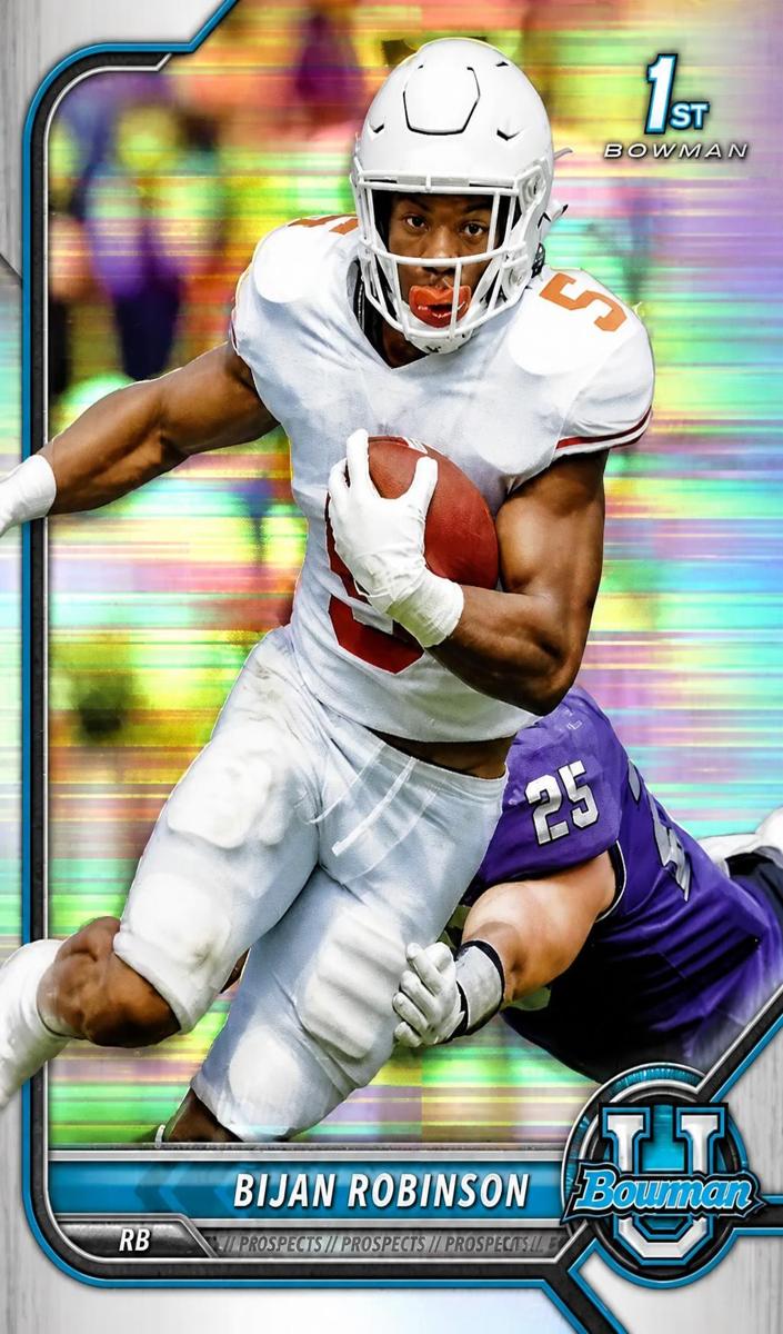 2021 Bowman Chrome University Football Bijan Robinson #31