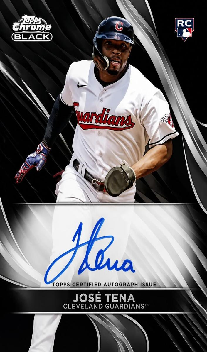 2024 Topps Chrome Black Baseball Jose Tena #CBA-JTE