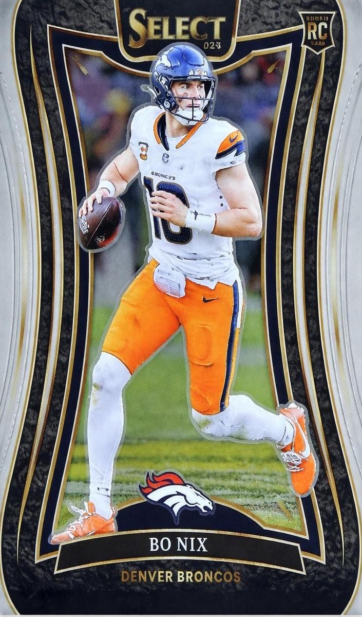 2024 Panini Select Football Bo Nix #382 PSA 10