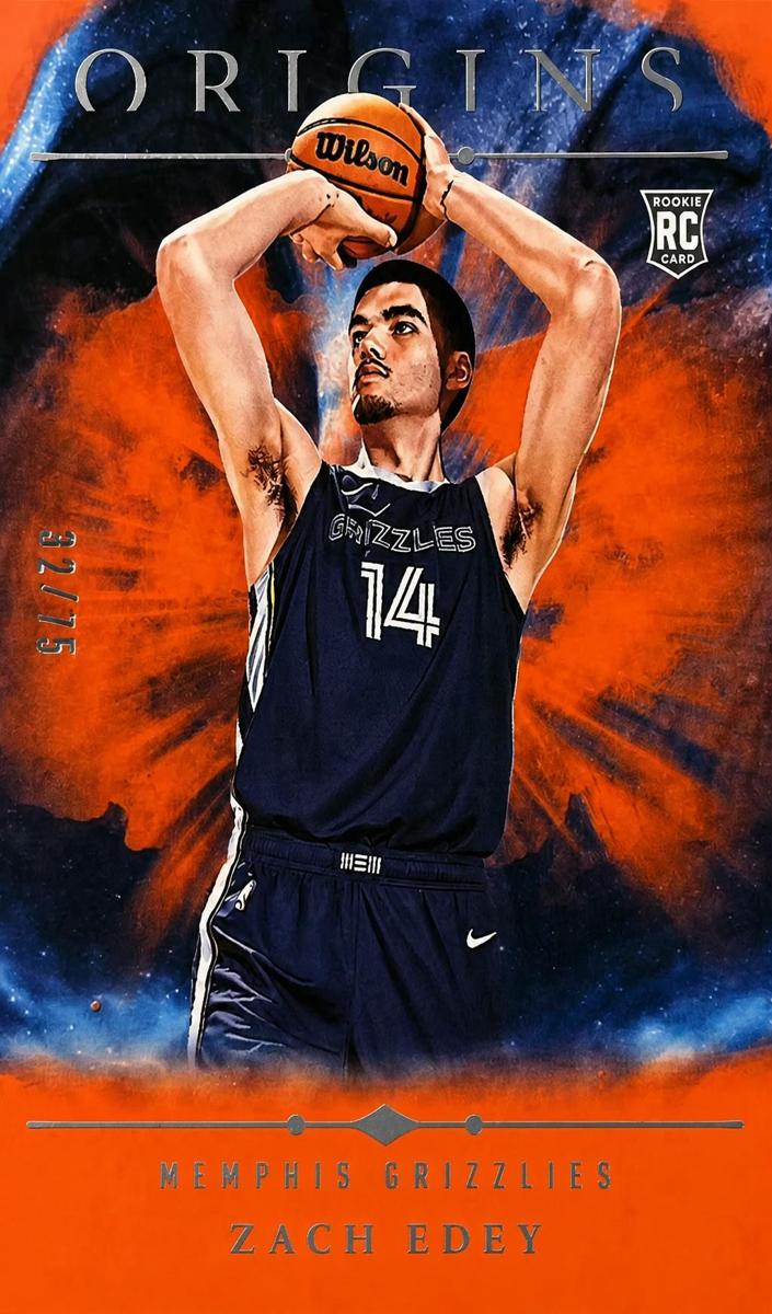 2024 Panini Origins Basketball Orange Zach Edey #100
