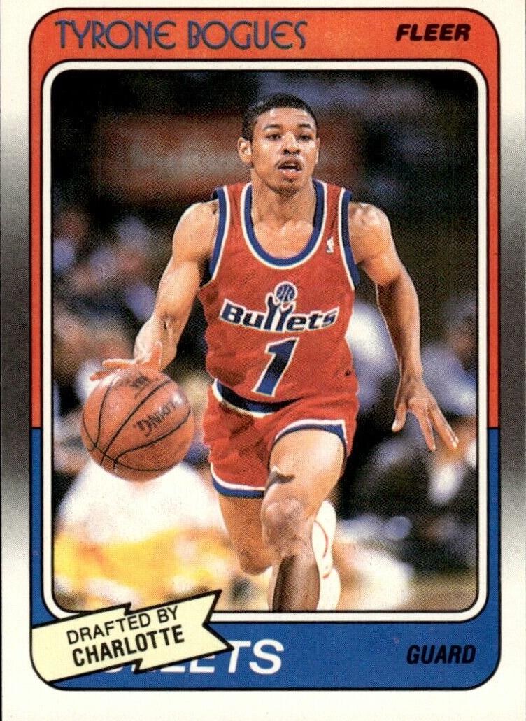 1988 Fleer Basketball Muggsy Bogues #13 PSA 10
