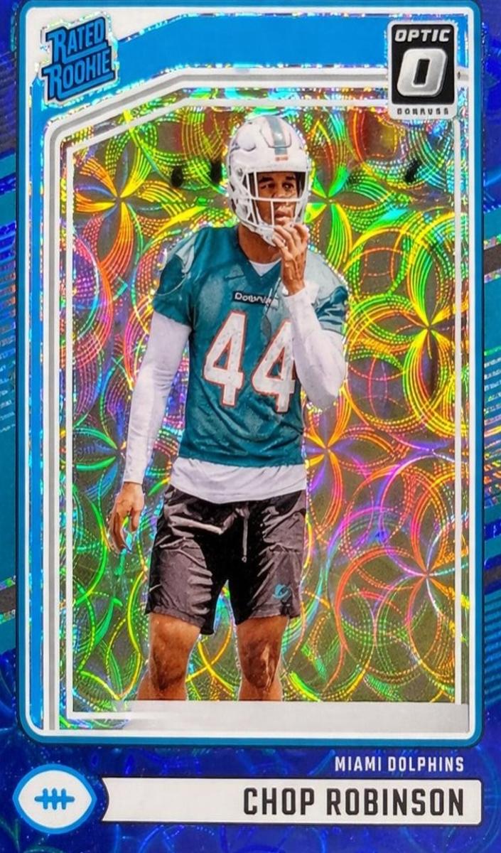2024 Panini Donruss Football Blue Scope Chop Robinson #351