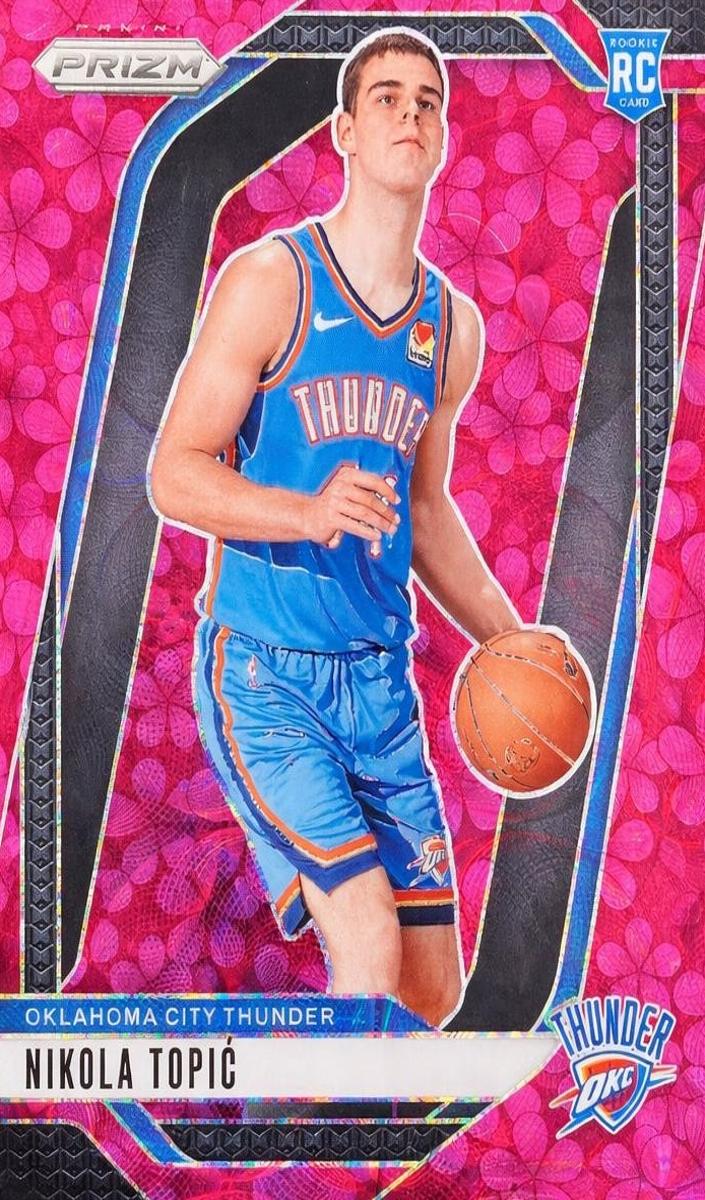 2024 Panini Prizm Basketball Plum Blossom Nikola Topic #230