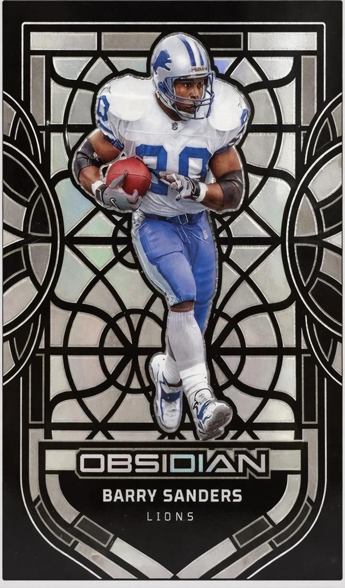 2024 Panini Obsidian Football Barry Sanders #6