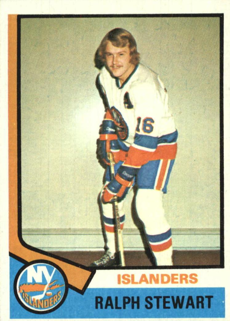 1974 Topps Hockey Ralph Stewart #158