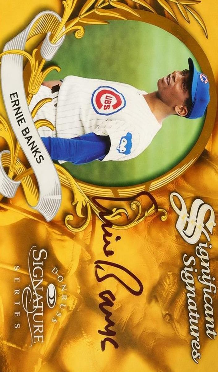 1997 Donruss Signature Series Baseball Ernie Banks #1