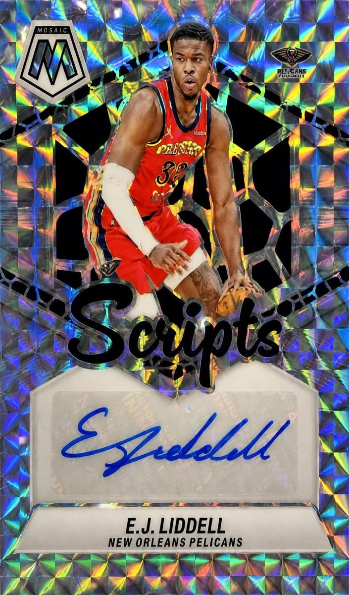 2023 Panini Mosaic Basketball E.J. Liddell #MS-EJL