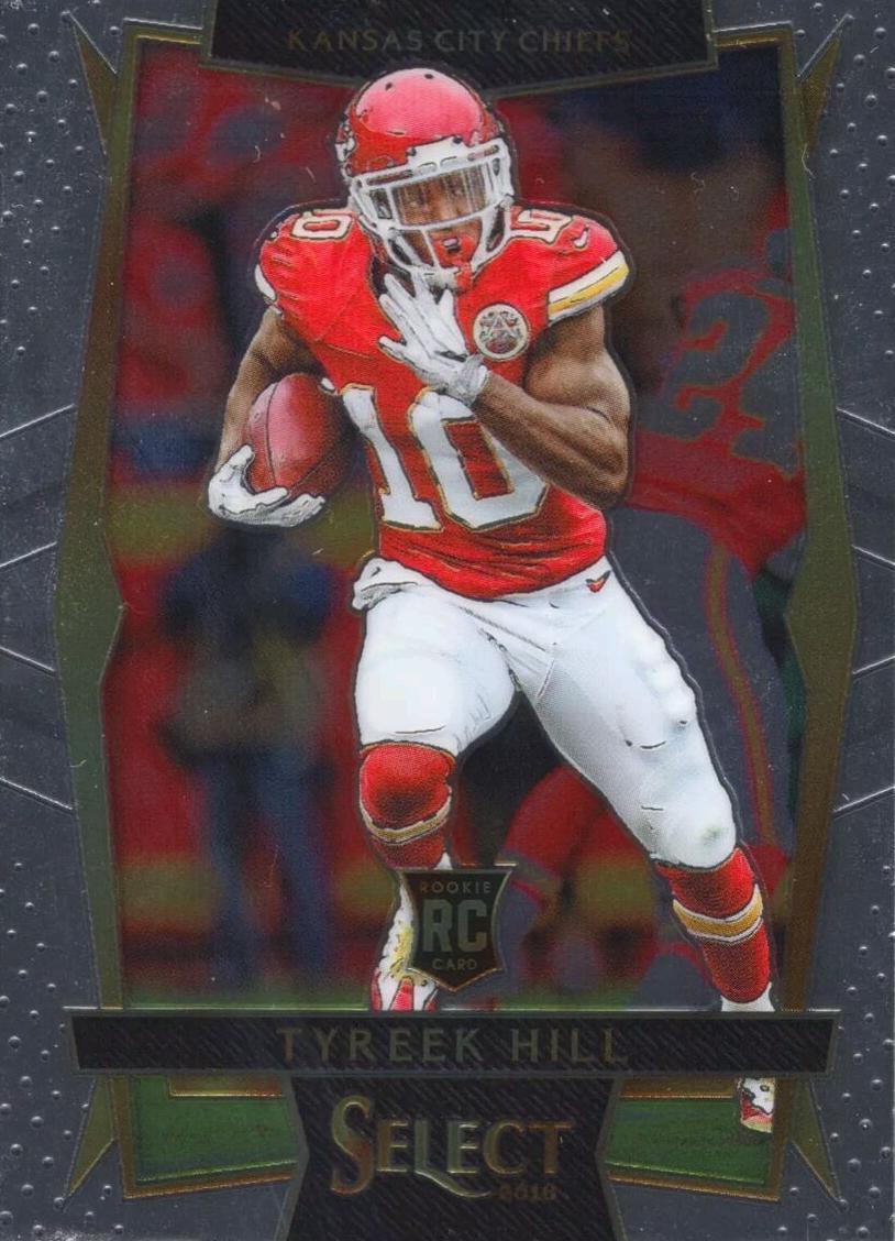 2016 Panini Select Football Tyreek Hill #65 PSA 10